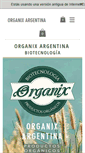 Mobile Screenshot of organixargentina.com